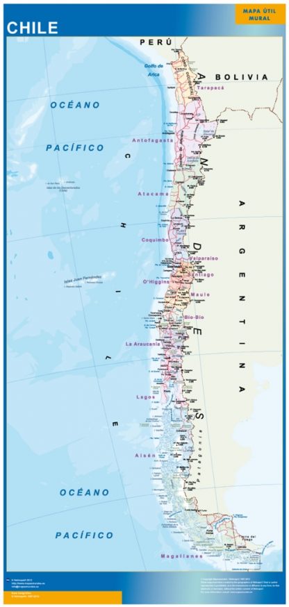 Mapa Chile