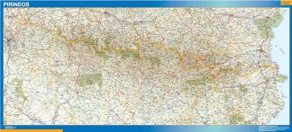 Mapa Pirineos