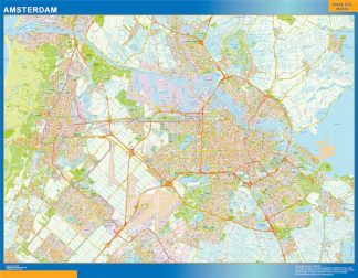 Mapa de Amsterdam