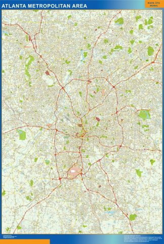 Mapa de Atlanta